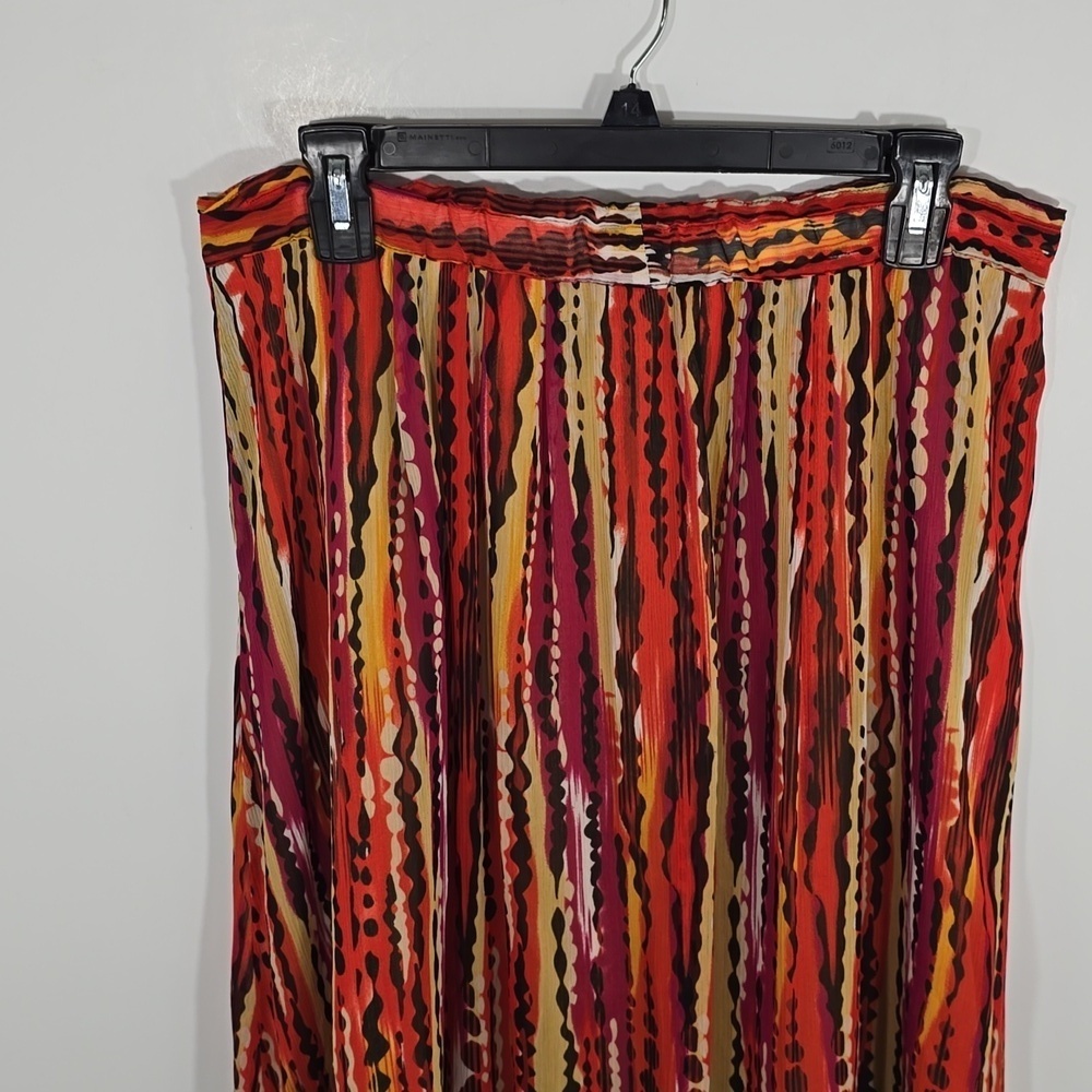 {Peter Nygard} Women's Button Front Animal Print Skirt - Size 10 - Picture 5 of 12